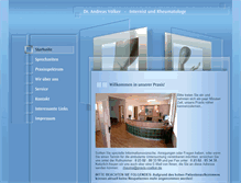 Tablet Screenshot of praxis-voelker.de
